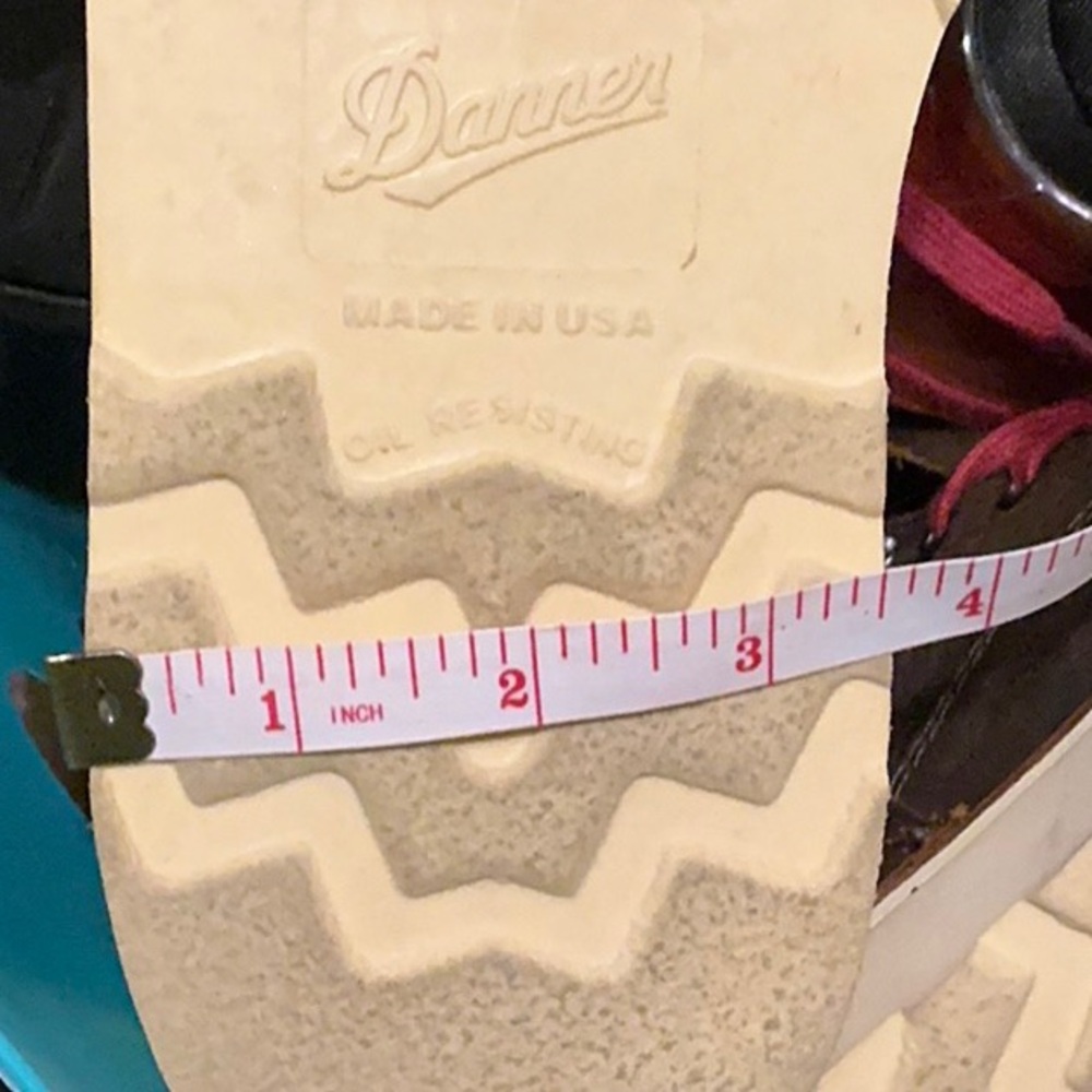 Danner Dark Brown Boots with Red Laces - Picture 11 of 12